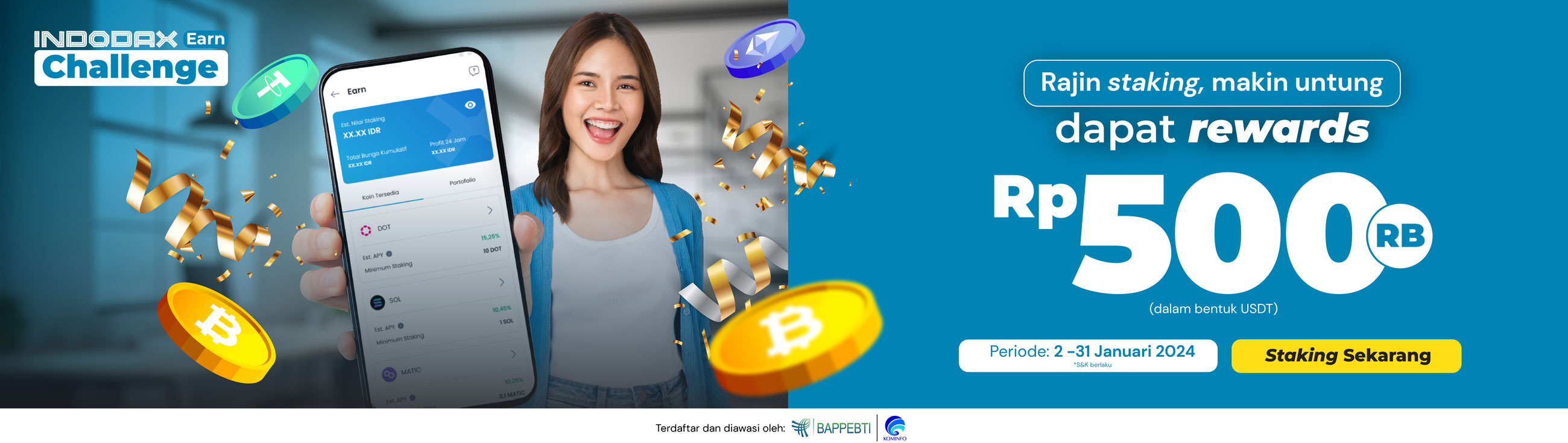 Cek Harga Crypto (IDR) Hari Ini di Market Indodax